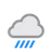 Heavy rain