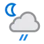 Patchy rain nearby