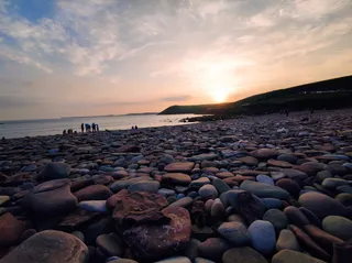 Manorbier Beach