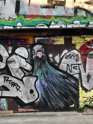 Street art gallery
