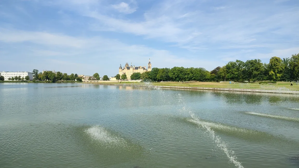 Kreuzgang im Bauhausstil