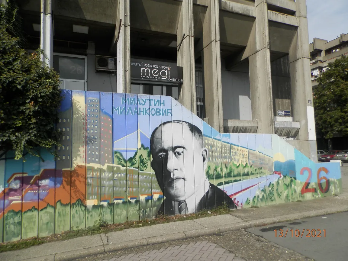 Mural Milutina Milankovića