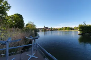 Bootshaus am oberen See