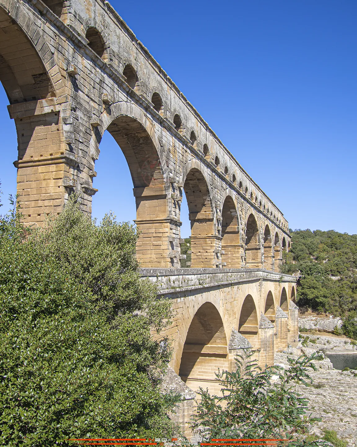Akwedukt Pont-du-Gard