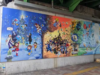 Takadanobaba Tezuka Productions Mural