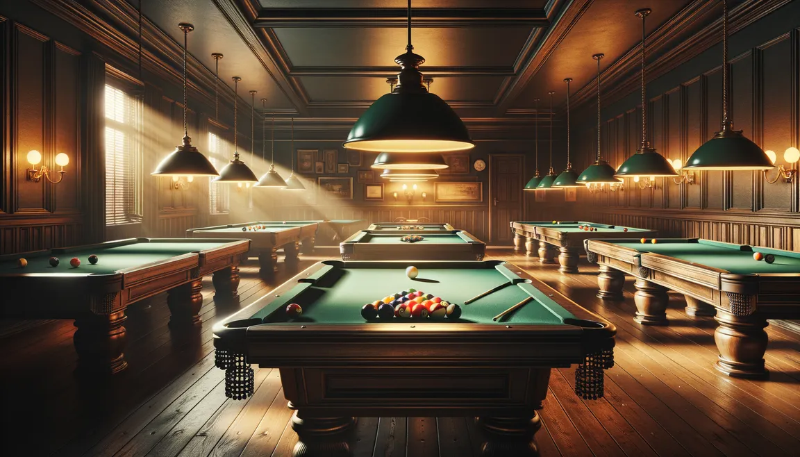 Poznan: subjective ranking of bars and pubs with billiards