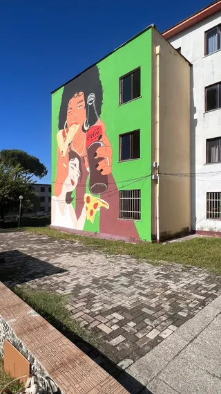 Pizza Party (Mural)