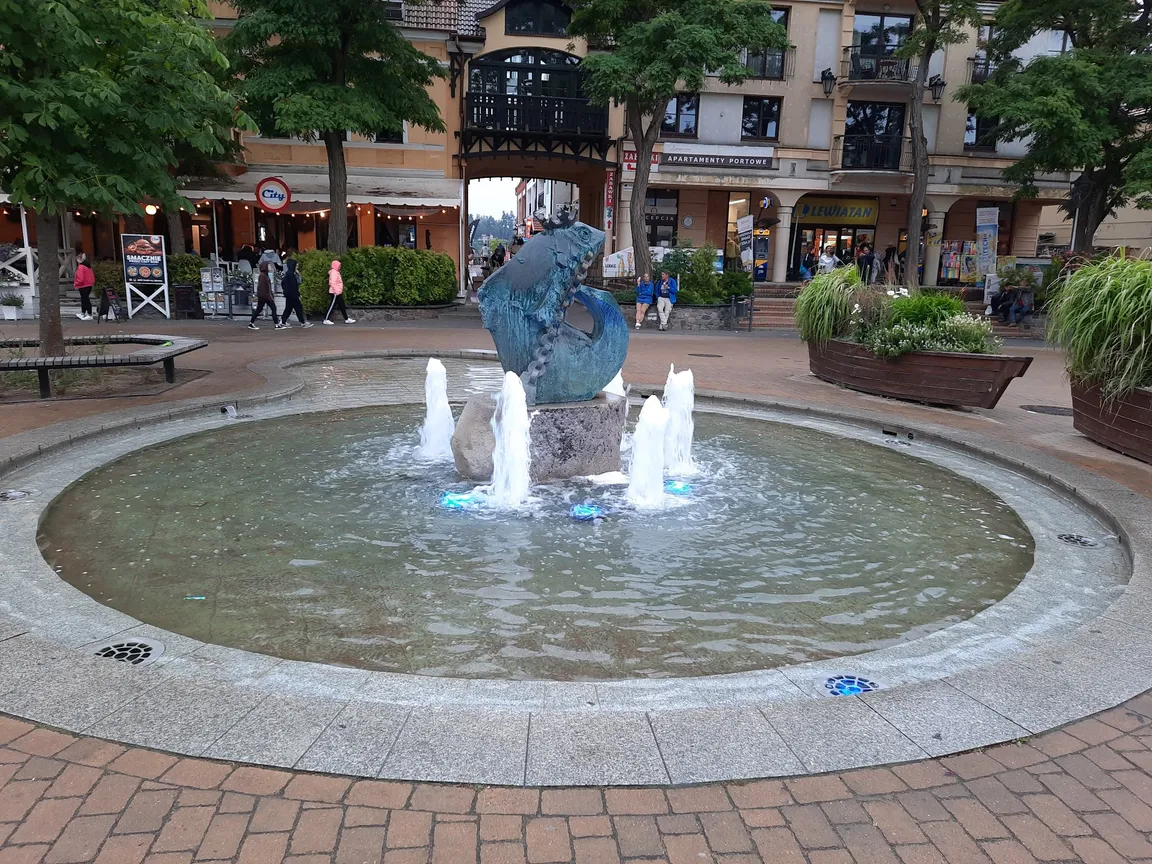 Rynek w Mikołajkach