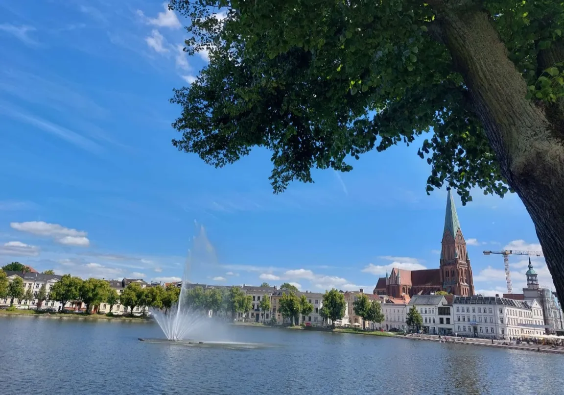 Fontäne am Pfaffenteich