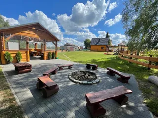 Domek nad stawem Reskowo