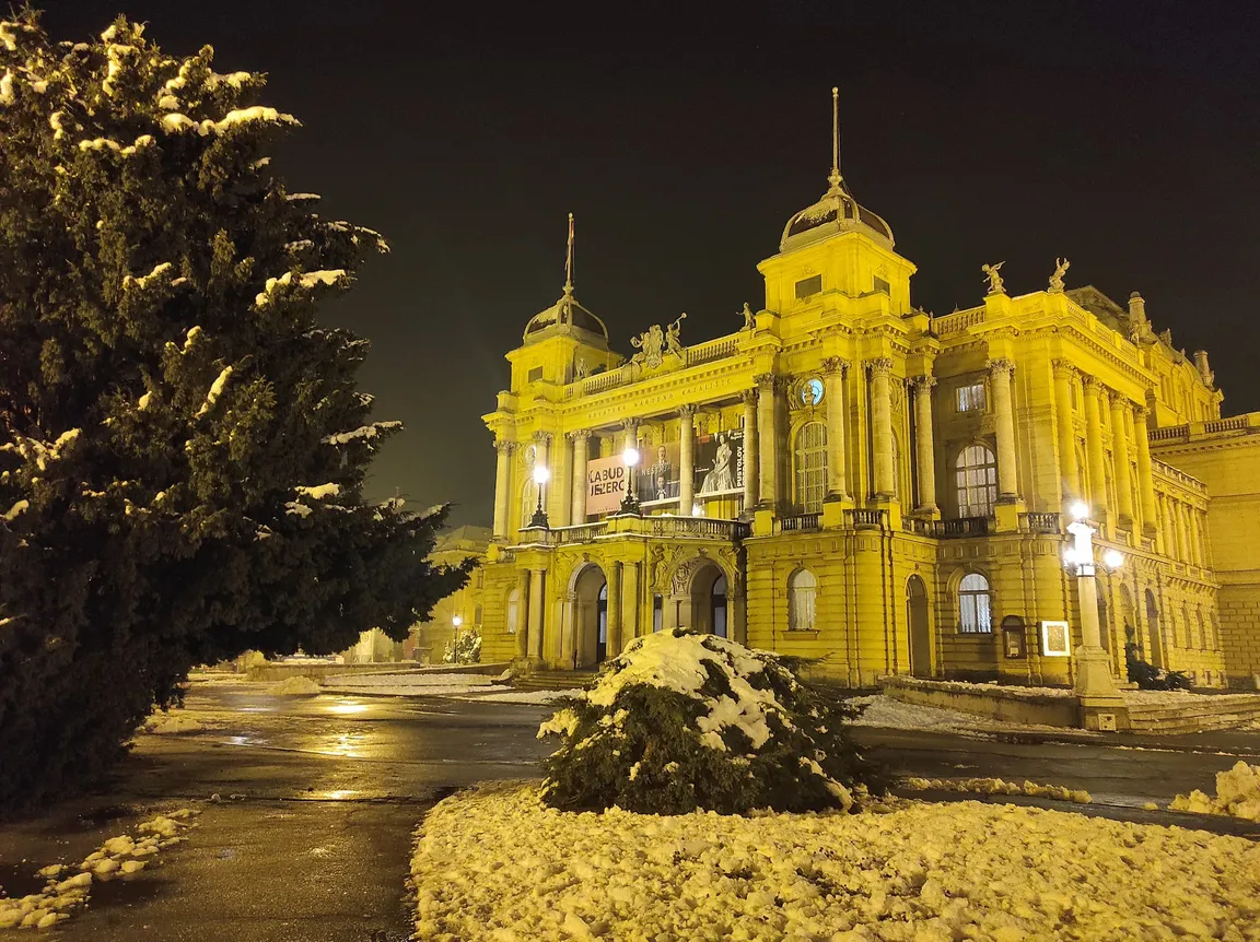 Croatian National Theatre in Zagreb