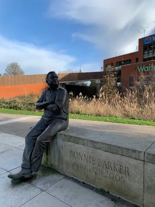 Ronnie Barker Statue