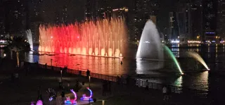 Khaled Lake Dancing Fountain