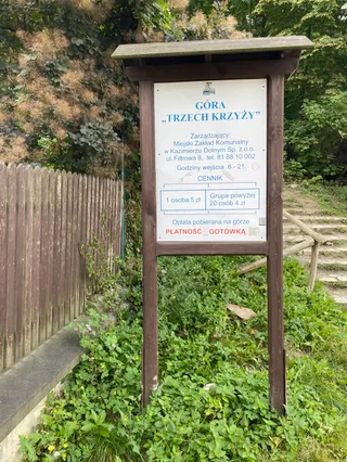 Góra Trzech Krzyży w Kazimierzu Dolnym