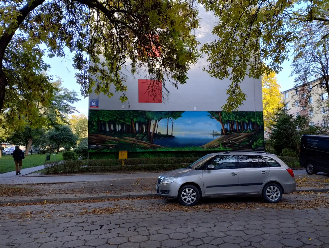 Mural "Łódź"