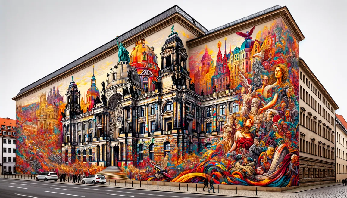 Murals in Dresden: can post-war trauma still be seen in contemporary art?