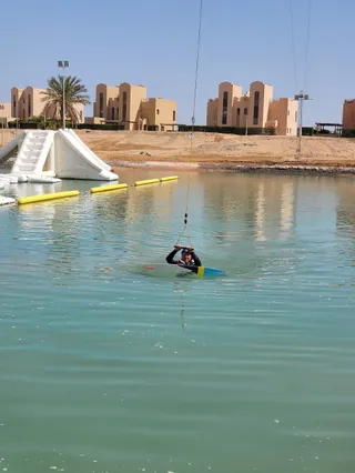 Sliders cable & Aqua Parks El Gouna