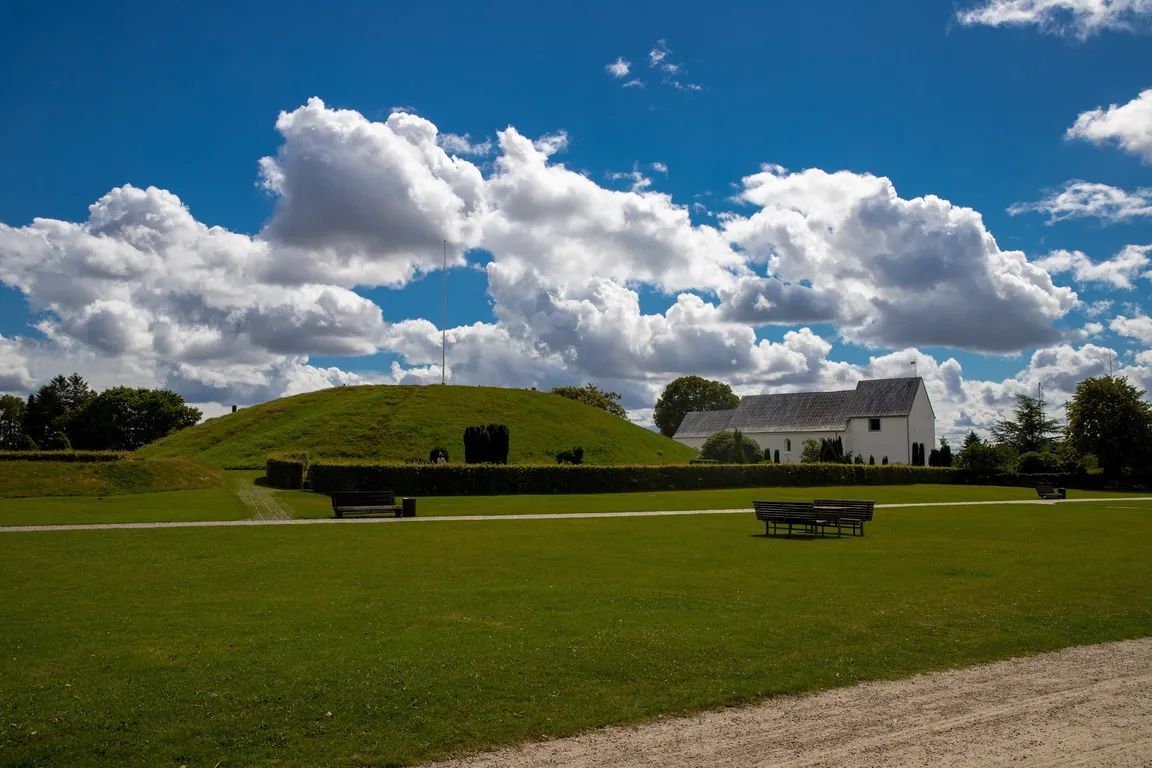 Jelling Mounds, Runic Stones and Church