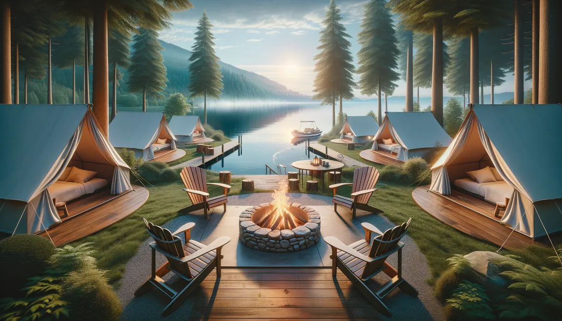 Glamping nad Jeziorem Bodeńskim: wypoczynek na łonie natury