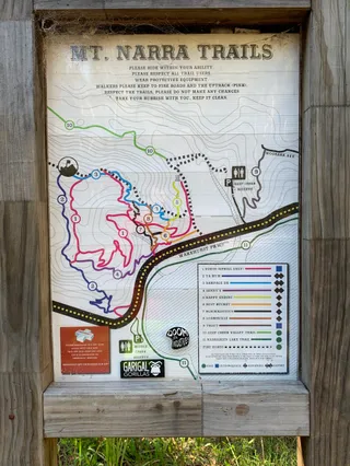 Mt Narra MTB trails