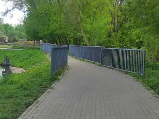 Park na Młynku w Łodzi