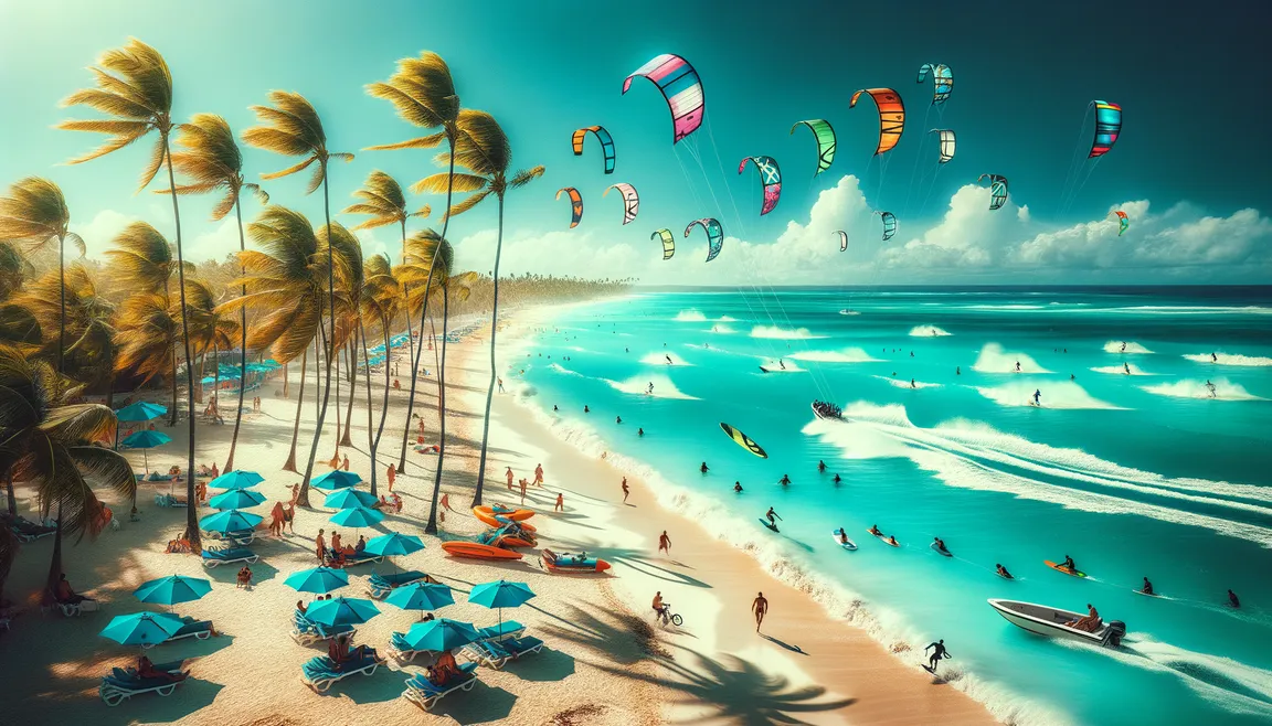 Aktywne wakacje w wodach Dominikany: surfing, kite i motorówki