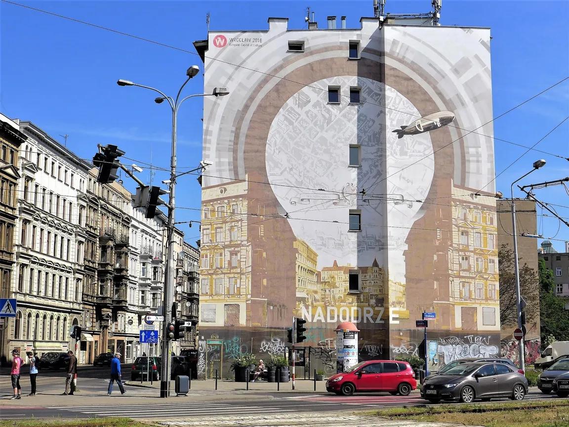Brama do Nadodrza mural