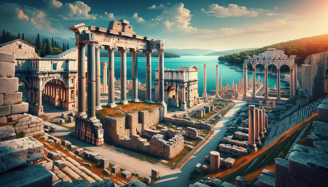 Travel back in time: discovering ancient Roman ruins in Croatia