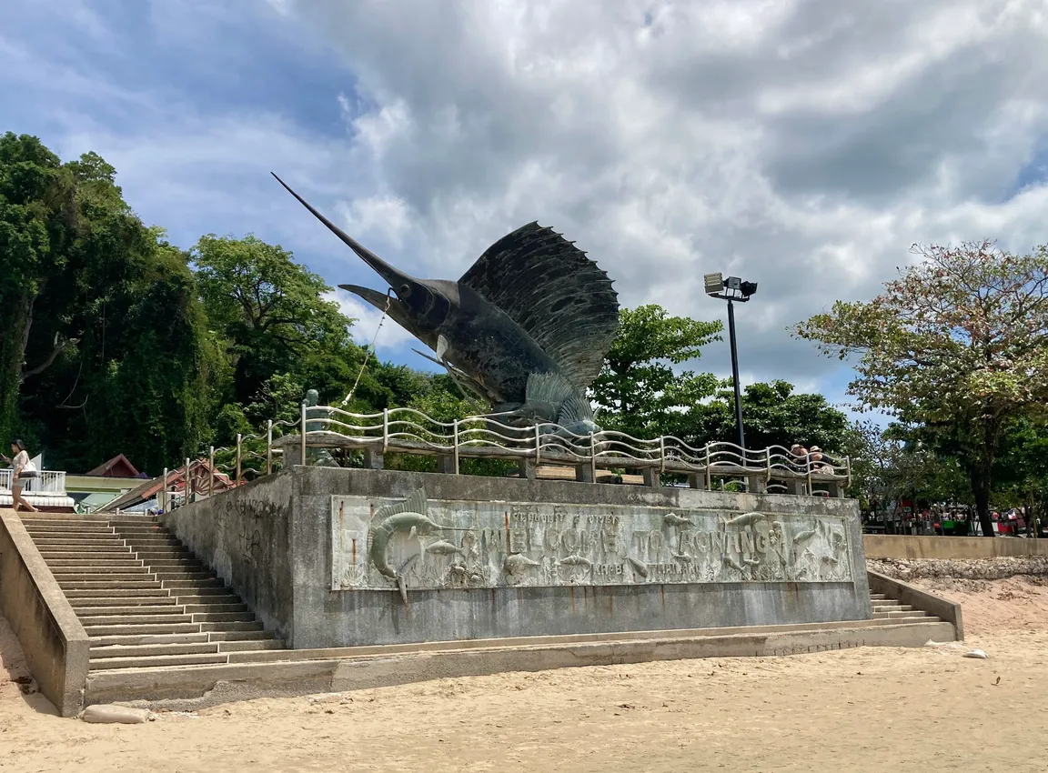 Sailfish Sculpture, Ao Nang Beach