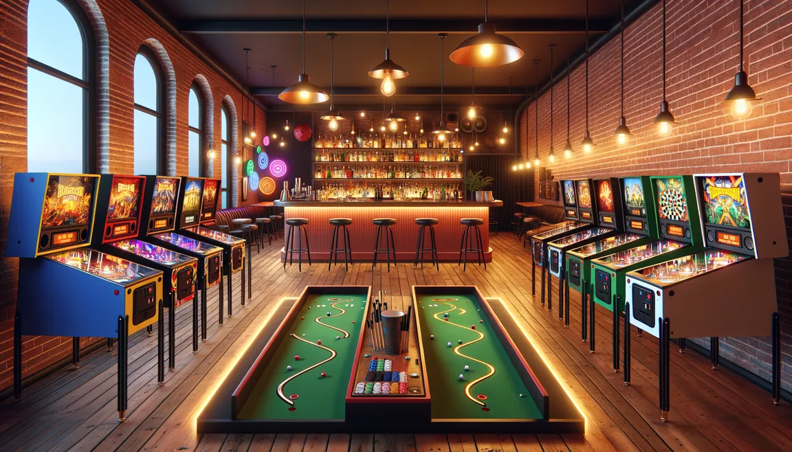 Zagrywki: a unique combination of bar and arcade room in the heart of Warsaw