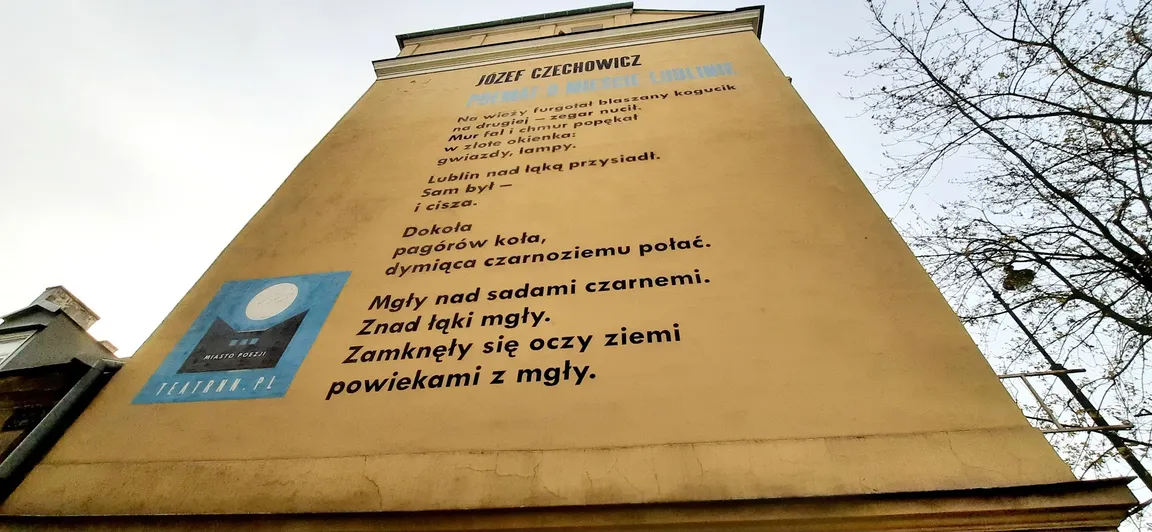 Mural - Poemat o mieście Lublinie