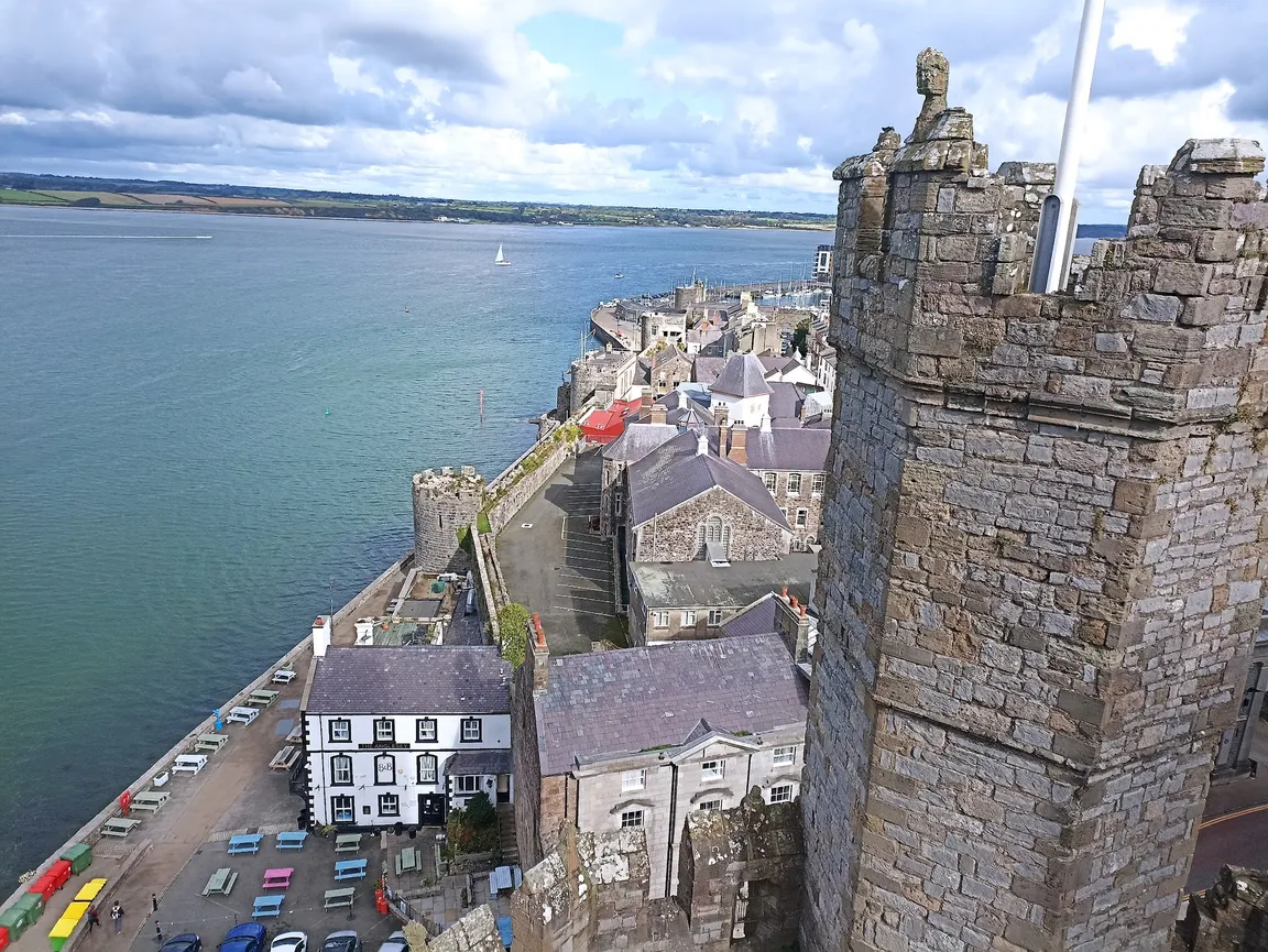Zamek w Caernarfon