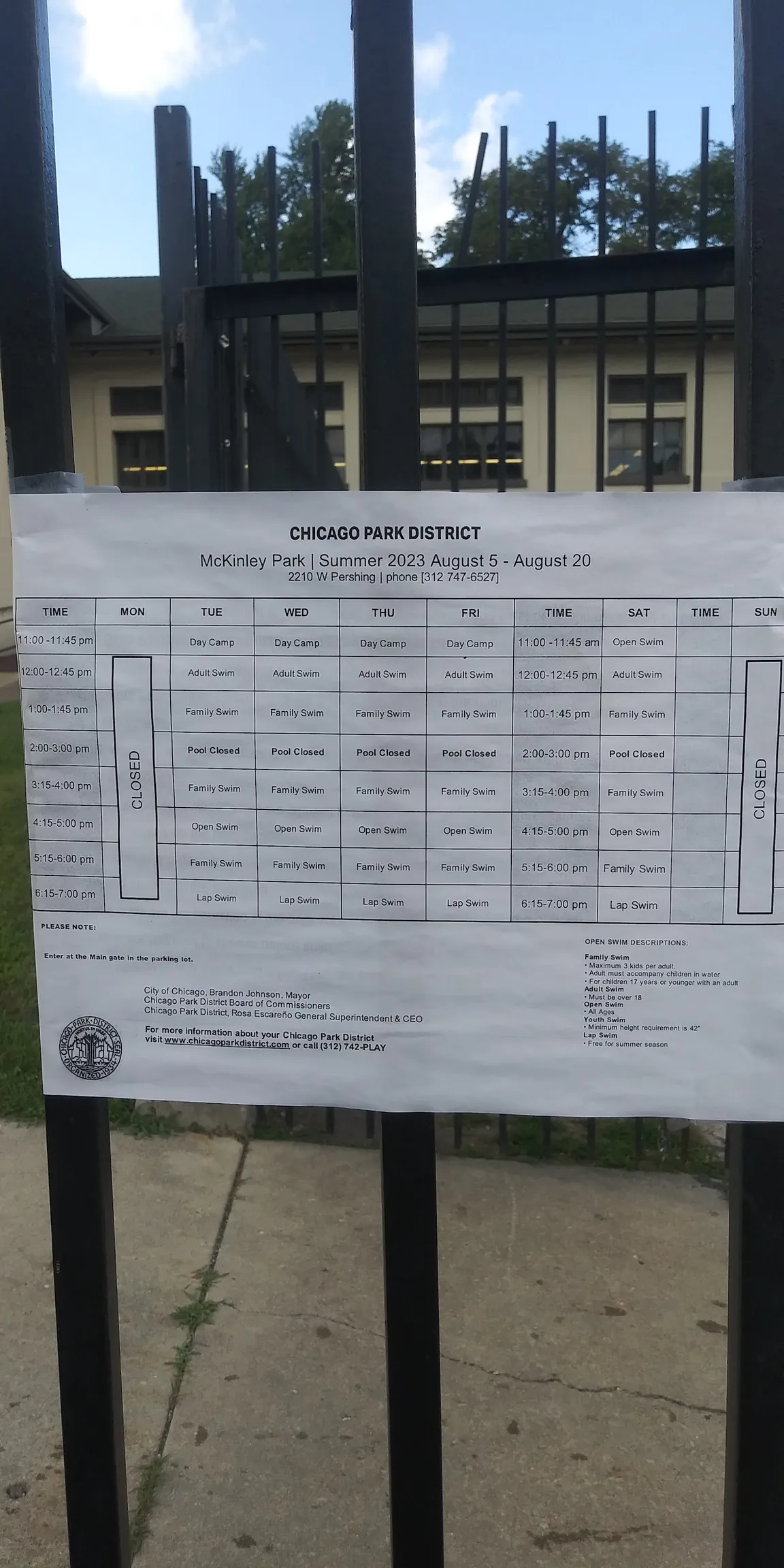 McKinley Park Pool (Outdoor)