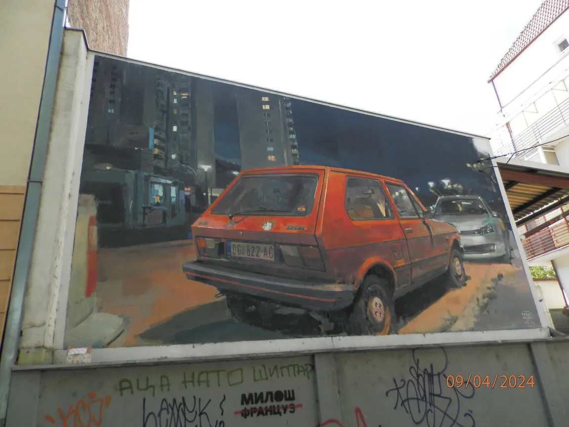 Mural Automobil Jugo
