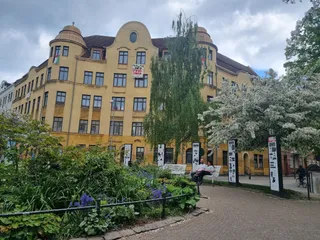 Folkets park graffiti wall