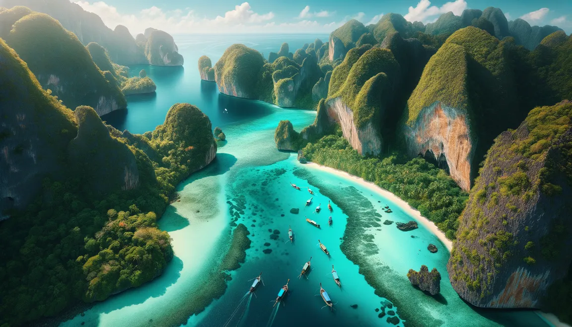 Pi Leh Bay: the gem of Koh Phi Phi