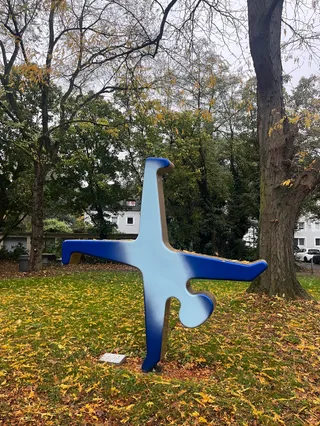 Düsseldorfer Radschläger Skulptur
