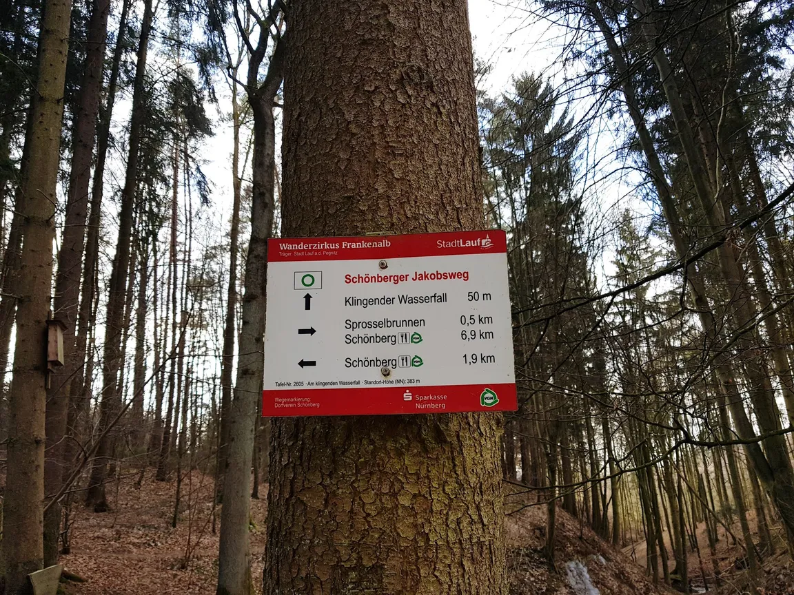 Klingender Wasserfall