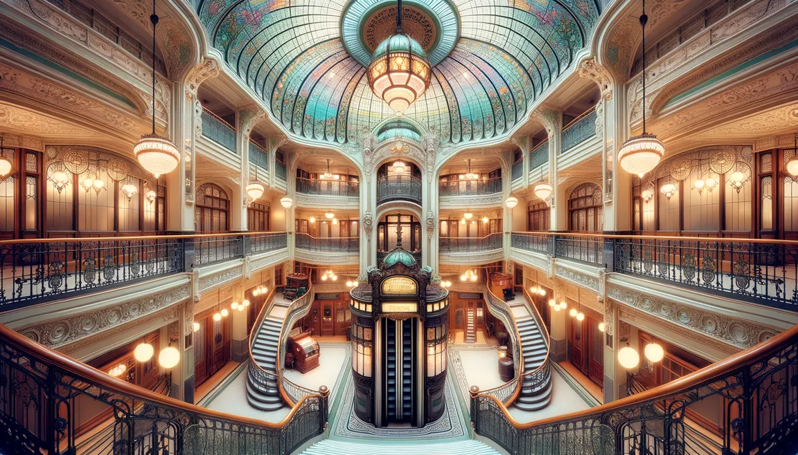 If you like Wes Anderson's aesthetics then you'll like the place by the very Polish border where The Grand Budapest Hotel was filmed