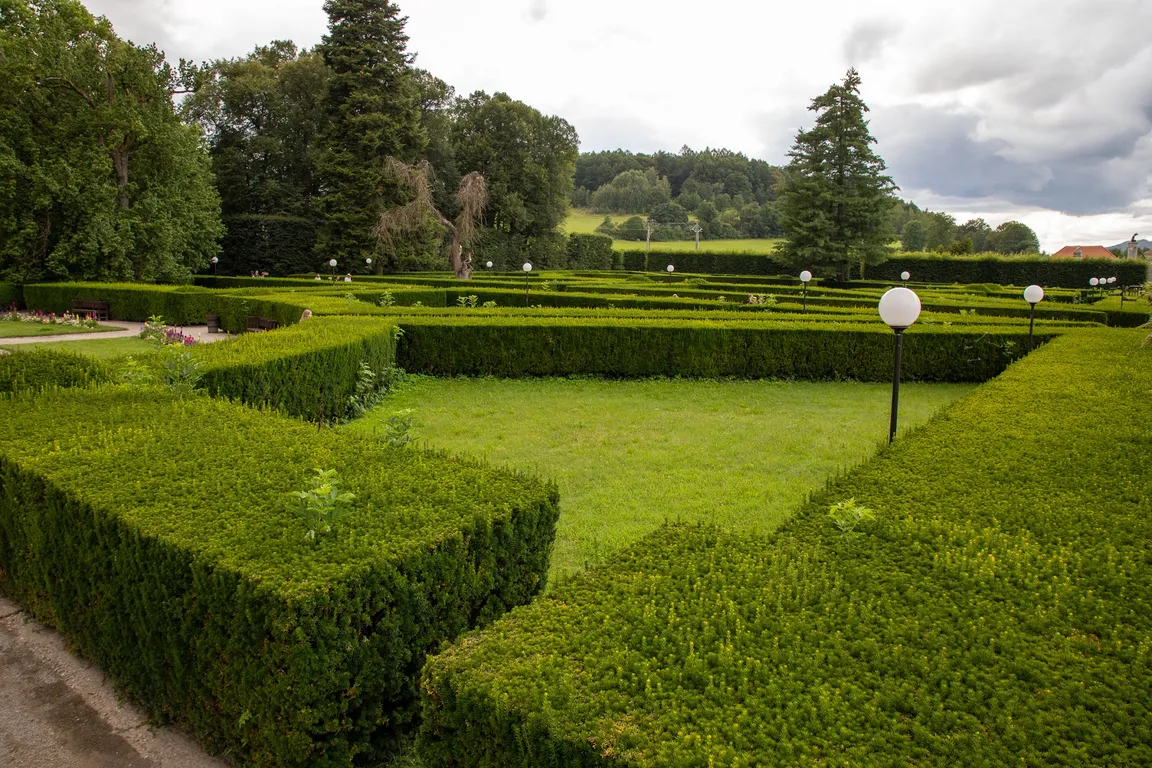 Zámecký park Český Krumlov