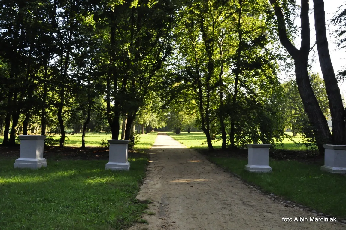 Szkółka w Parku Mużakowskim w Łęknicy