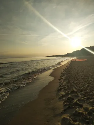 Grzybowo Nadmorska - zejście na plażę