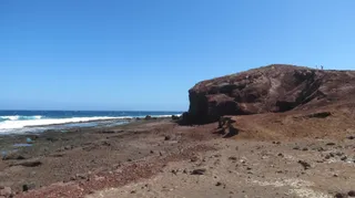 Playa de Montaña Roja
