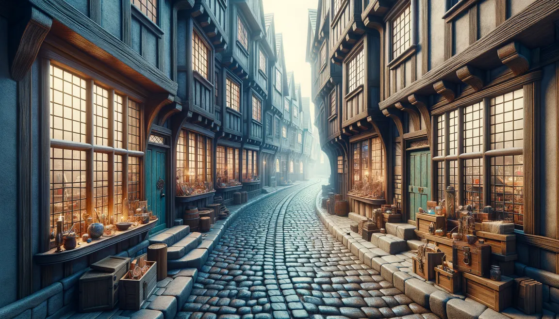 Diagon Alley w York: ulica, na której kręcono Harrego Pottera, gdzie kupisz różdżkę a nawet Nimbusa 2000
