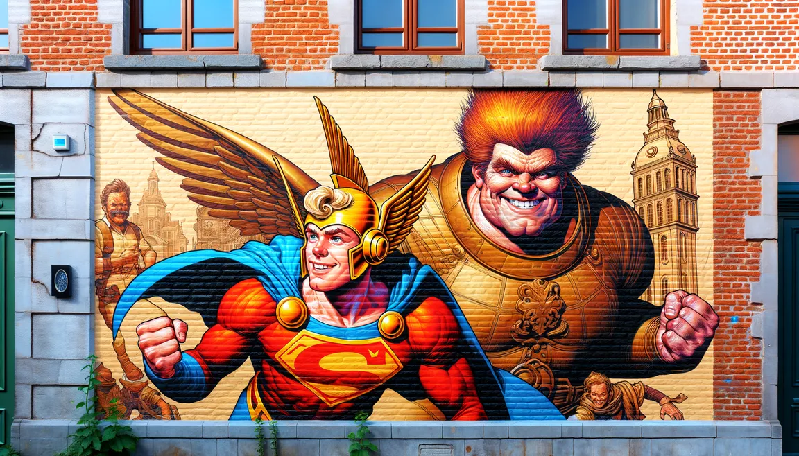 Uderzo and Goscinny: How Brussels has commemorated the outstanding work of artists known for their great comic books