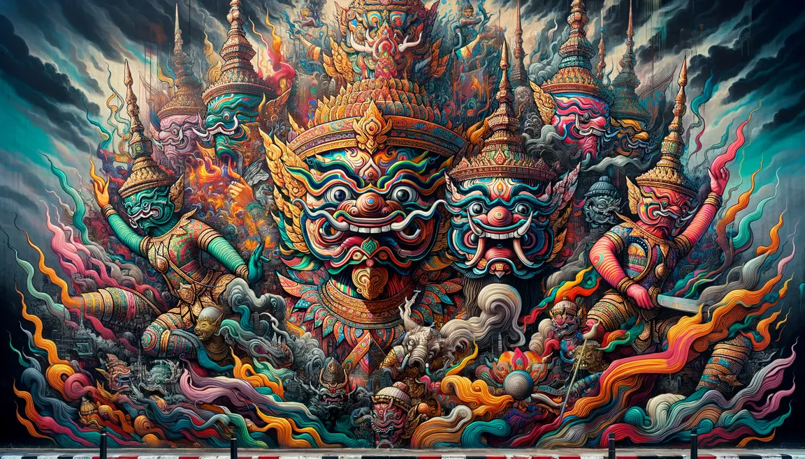 Street art in Bangkok: a tour of the most interesting murals