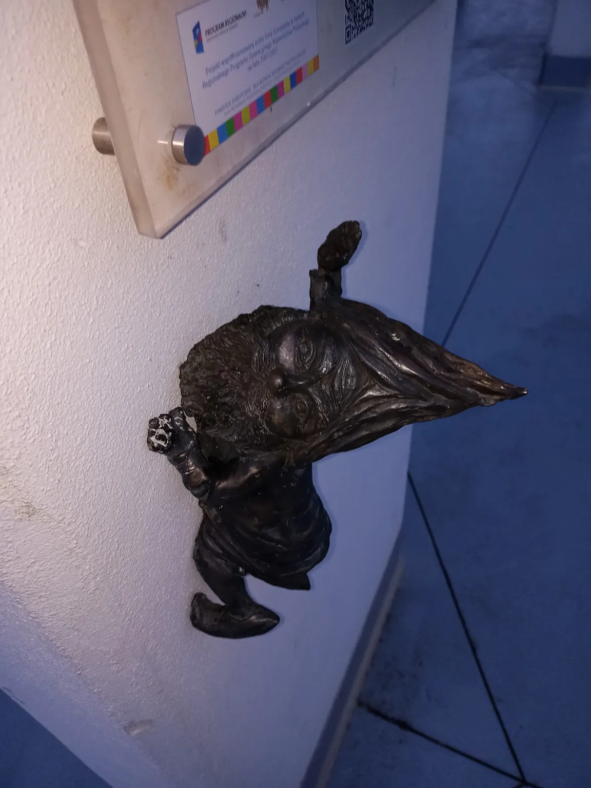 Krasnal Żagiewka - Stadion Wigry Suwałki - Nr 1 Szlak Krasnali w Suwałkach