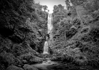Pistyll Rhaeadr Waterfall