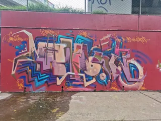 Street Art Wall - Ekibin Park South
