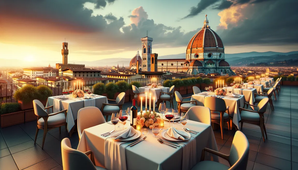Romantic Dinner with a View: Angel Roofbar in Florence